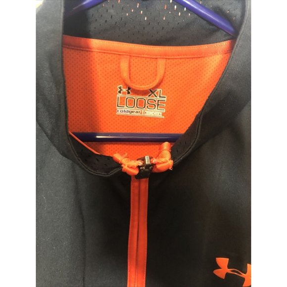 Under Armour Jacket XL Black Cold Gear Full Zip L - Picture 3 of 7